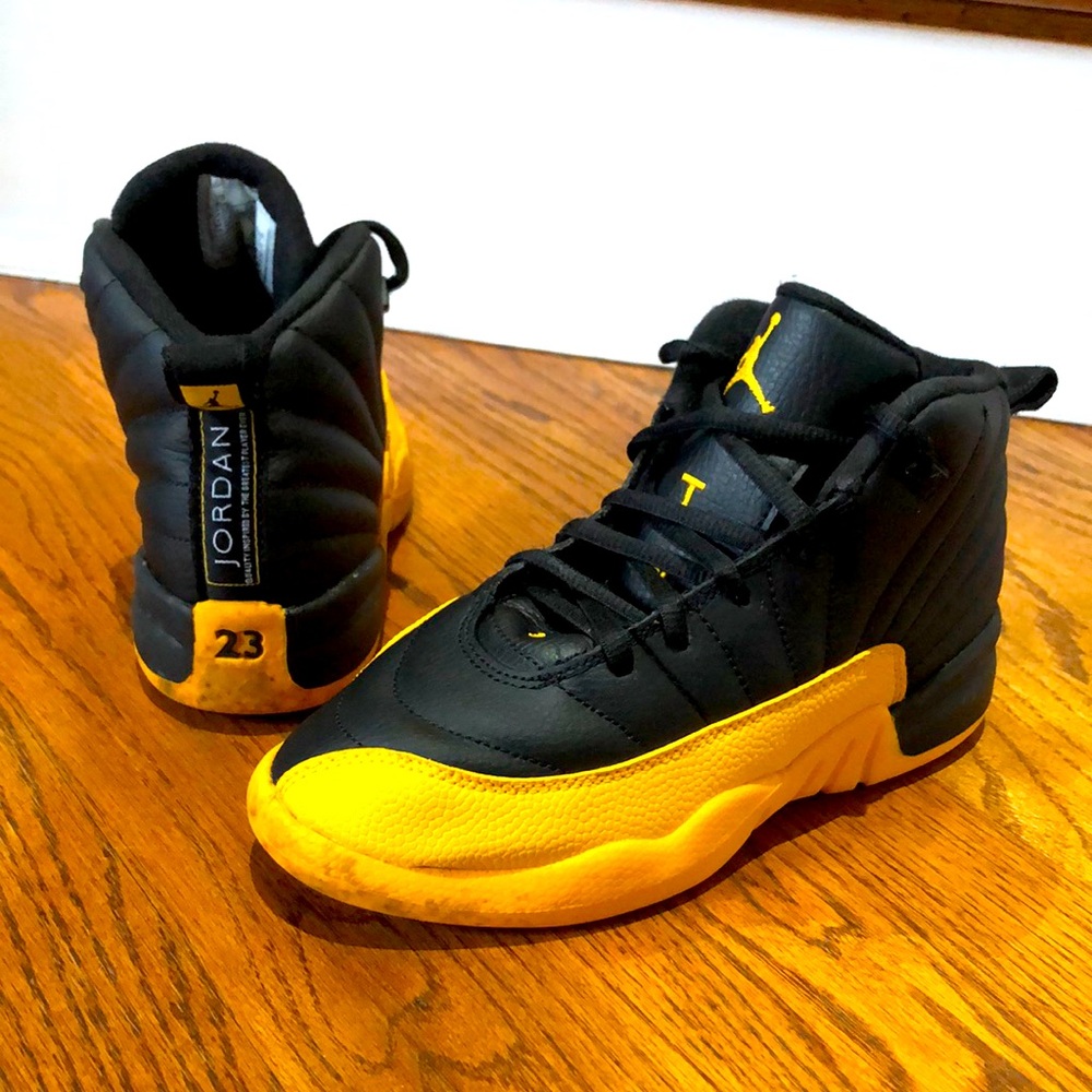 Jordan Youth Air 12 Retro GS University Gold - Unisex Size 2Y